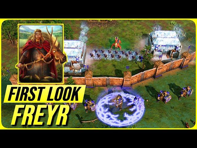 Age of Mythology Retold - Freyr First Look