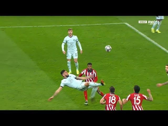 Olivier Giroud Bicycle Kick vs Atletico Madrid (23/02/2021) Champions League