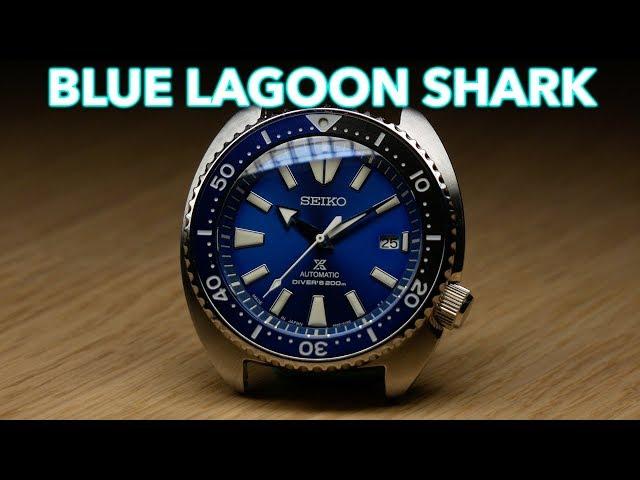 Seiko Mod - Blue Lagoon Shark Mod