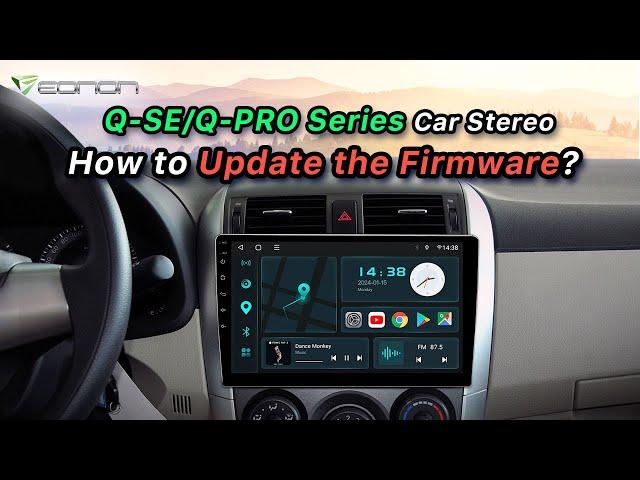 How to Update the Firmware on Eonon Q-series Car Stereos? | QSE QPRO Headunit Software Update