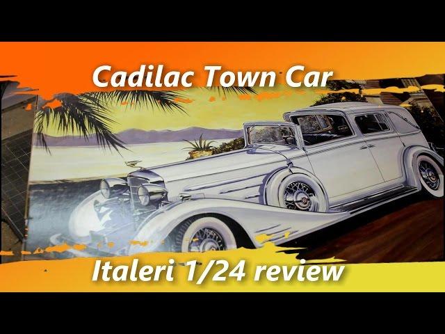 Cadilac Town Car Italeri 1/24 inbox review