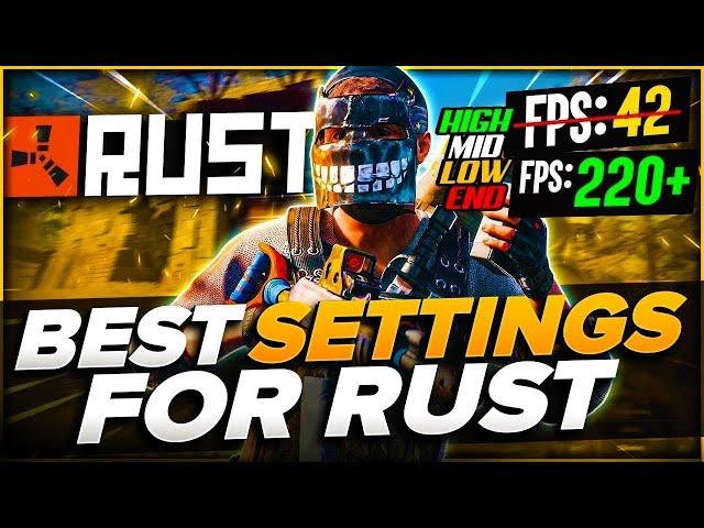 ЛУЧШИЕ НАСТРОЙКИ ГРАФИКИ В 2024 ГОДУ ДЛЯ PVP+FPS РАСТ | RUST BEST PVP FPS SETTING 2024 | FIX LAGS