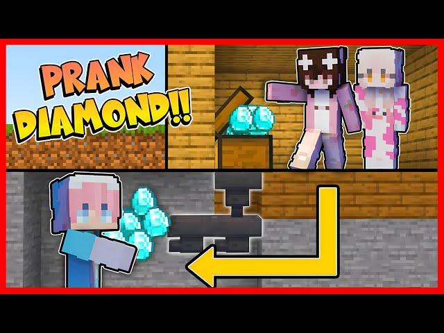 CARA PRANK DIAMOND @FannyTjandra !! Feat @sapipurba Minecraft RolePlay