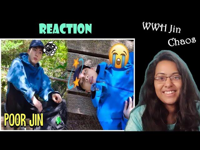 BTS Jin Run Jin Chaos & Something ExTrA (Poor Jin) | BTS REACTION(Jin Chaos)