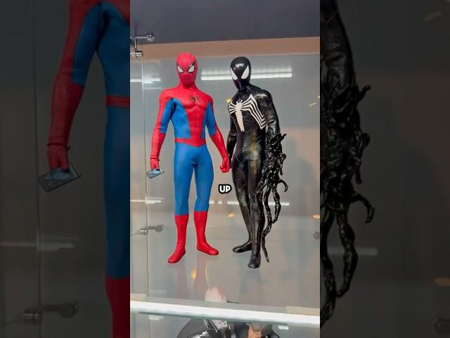 I FIXED MY HOTTOYS ️‍🩹️‍🩹 #actionfigures #hottoys #fyp #collection #spiderman #toys