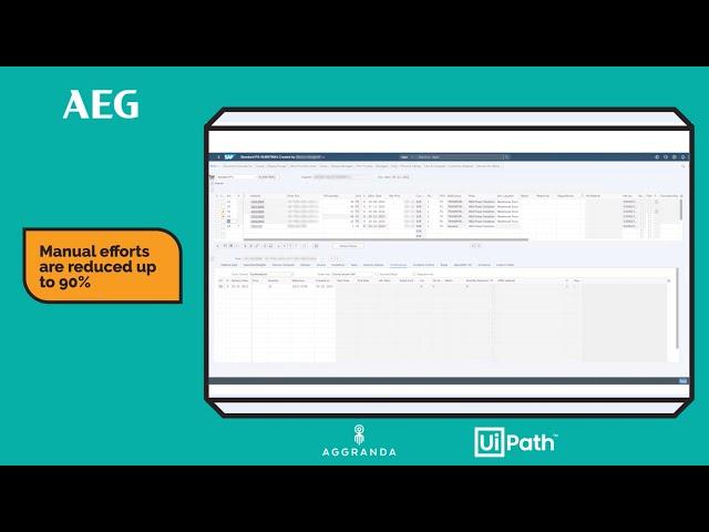 AEG Power Solutions Digital Transformation with Aggranda & UiPath - short version