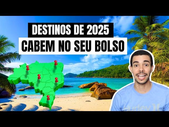 LUGARES BARATOS PARA VIAJAR NO BRASIL EM 2025 | Conheça destinos imperdíveis que cabem no seu bolso