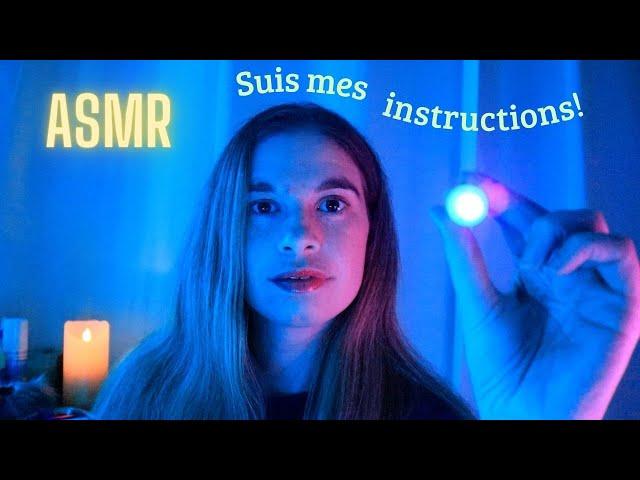 ASMR - Suis mes instructions - programme pour dormir