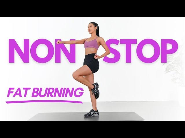 FULL BODY FAT BURNING WORKOUT  30 MIN Non-stop Cardio Workout - No Jumping, No Squat, No Lunge