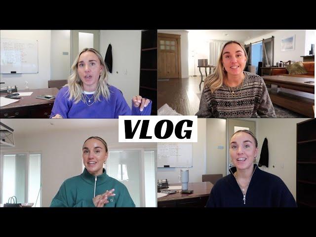 productive weekly vlog: work as a lawyer, workouts, etc.