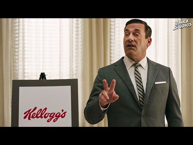 DON DRAPER Pitches Breakfast Pastry Name | MAD MEN Deleted Scene