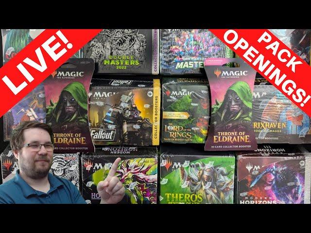 LIVE! MTG Rip & Ship w/ Lance | Huge Pack Variety! MMA, LTR, WOE, WAR, BLB, PIP & More #MTG 9/5