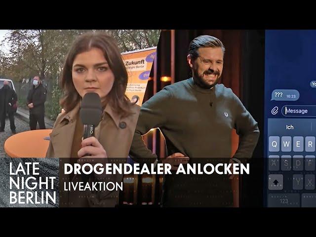 Liveaktion: Online Drogen bestellen! Verblüffendes aus Berlin | Late Night Berlin | ProSieben