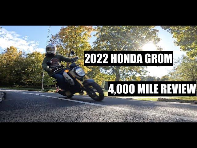 4,000 MILES ON A STOCK GROM -- 2022 Honda Grom Review