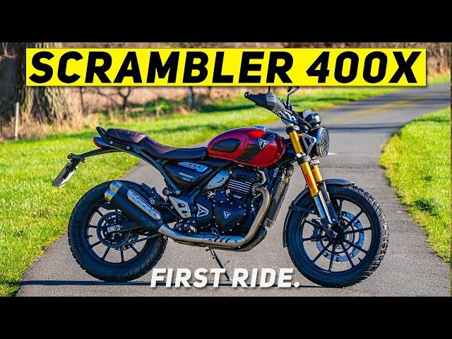 2024 Triumph Scrambler 400X | First Ride Review