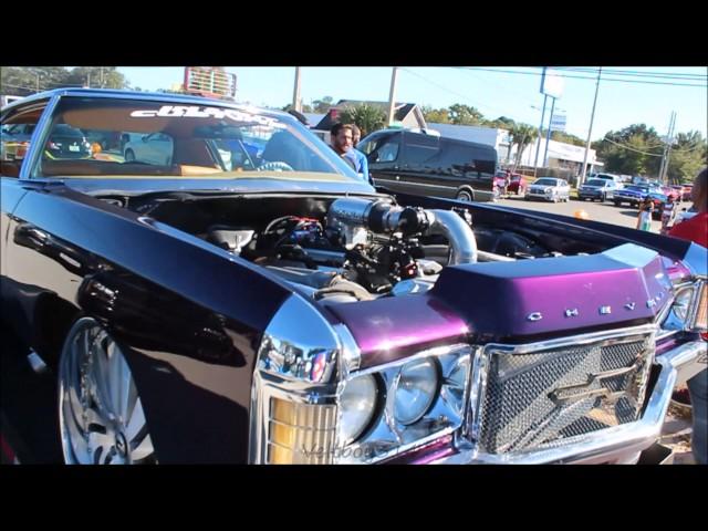 Veltboy314 - Candy purple '71 Donk Twin Turbo Big Block On 26" Forgis , Orlando, FL