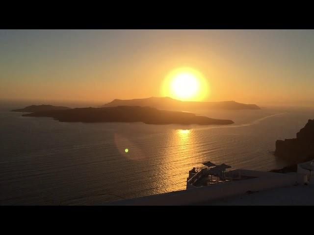 Santorini at Sunset