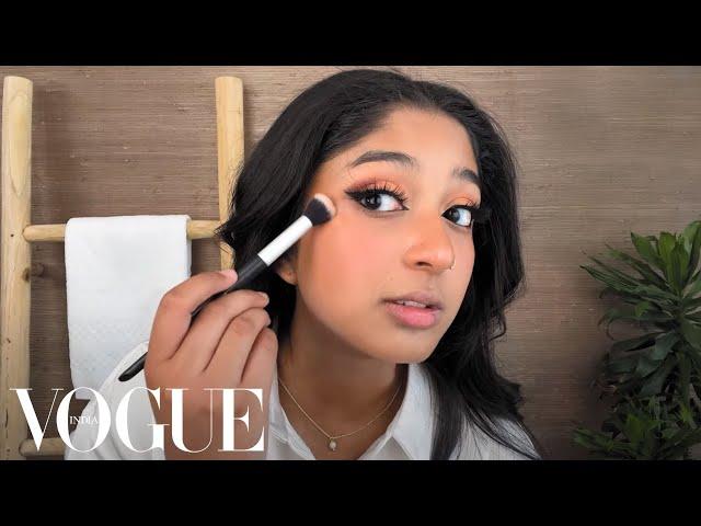 Maitreyi Ramakrishnan’s Bold Eyeshadow & Winged Liner Look | Beauty Secrets | Vogue India