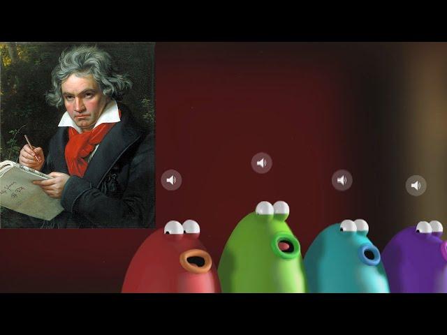 Blob Opera | Moonlight Sonata (Beethoven)