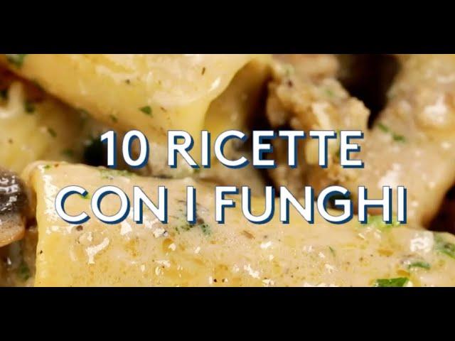 10 PIATTI CREATIVI CON I FUNGHI [RICETTE FACILI DI AL.TA CUCINA]