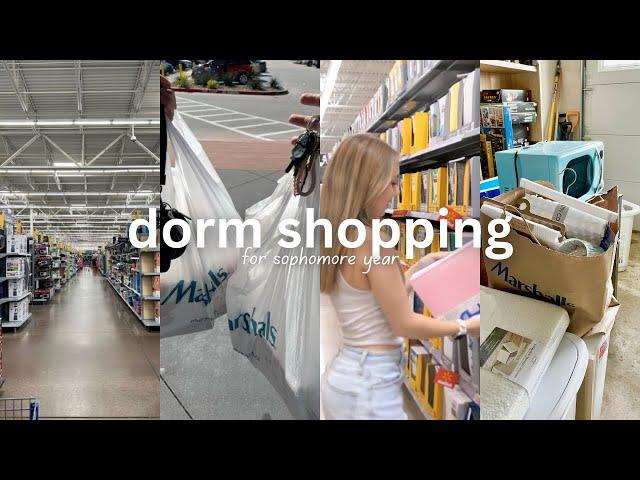 COLLEGE DORM SHOPPING VLOG ️