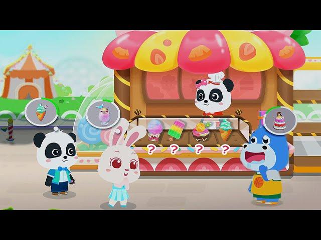 Creative Ice Cream Fun  Make Tasty Desserts & Explore New Recipes with Baby Panda!