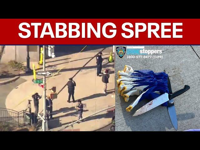 NYC stabbing spree: 2 dead, 1 hurt  | LiveNOW from FOX