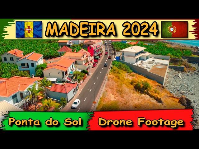 Exploring Ponta do Sol: A Drone Journey Over Madeira’s Sun-Kissed Coastal Gem #Tramtarie