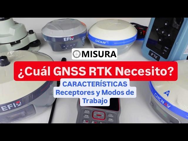 [REVIEW 2024] CARACTERÍSTICAS Receptores GNSS RTK Base Rover y Modos de Trabajo