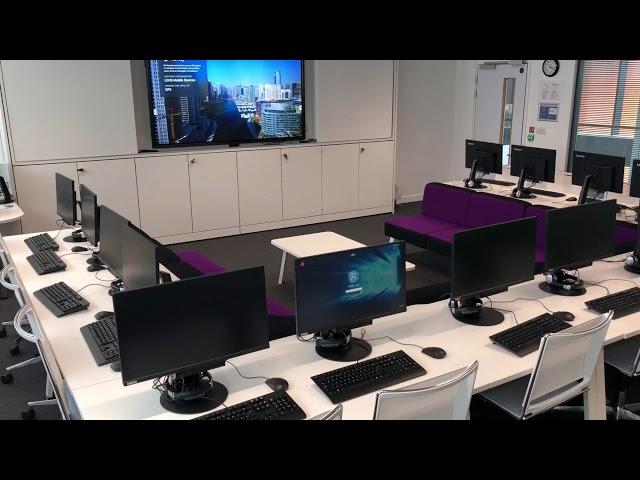 A Contemporary  Computer Room