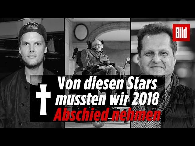 Diese Promis sind 2018 gestorben