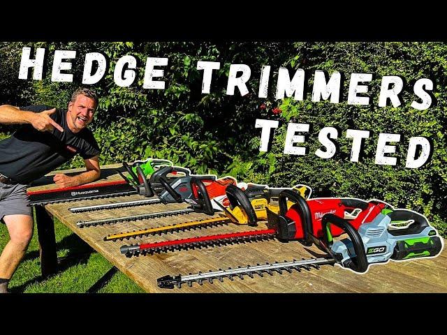 The Best Battery Hedge Trimmers Tested! Which Should you BUY?