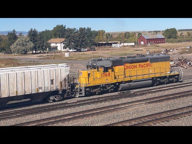 Union Pacific 1768 Switching with chill crew