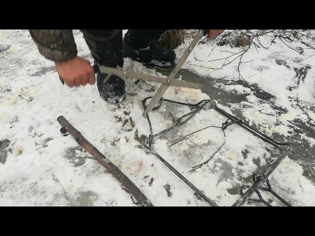 Щипцы для взвода проходных капканов