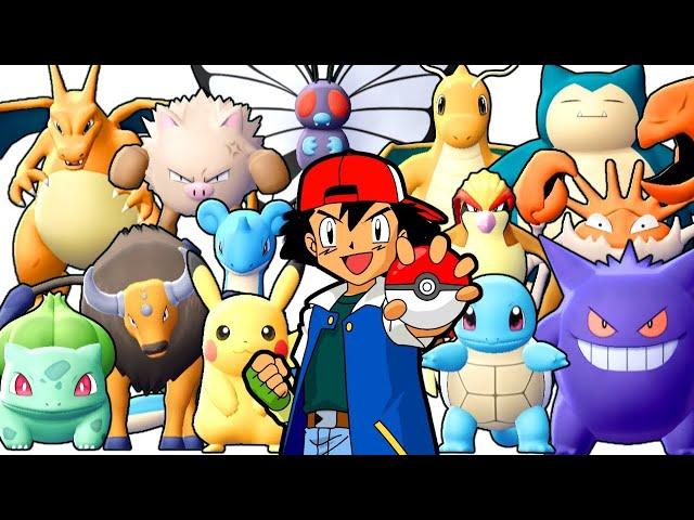 First to Catch Ash Ketchum's Pokémon Wins