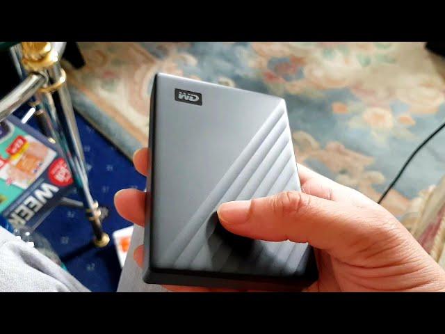 WD Western Digital My Passport 5TB Unboxing And Drive Failure