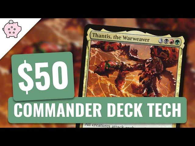 Thantis, the Warweaver | EDH Budget Deck Tech $50 | Turbo Fog | Magic the Gathering | Commander