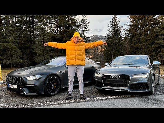 800 KONOVY MERCEDES AMG GT 63S vs. 750 KONOVE AUDI RS7 - KOZA BOBKOV CARS