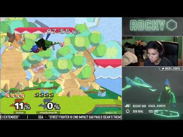 FLFN - Justus (Fox) vs rocky (Falco) - Pool D1 WQF