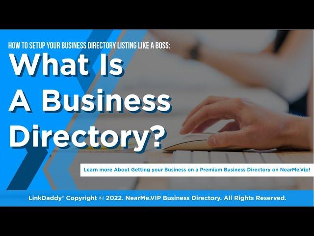 What Is A Business Directory?