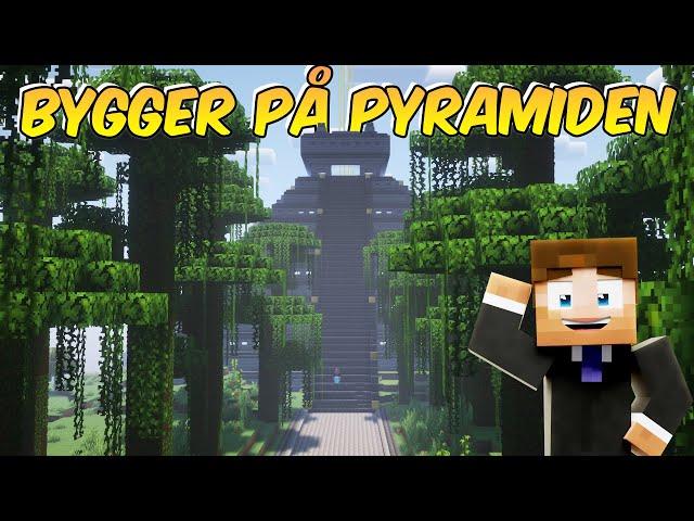 BYGGER VIDARE PÅ PYRAMIDEN I MINECRAFT - BEDROCK SMP LETS PLAY - S8E67