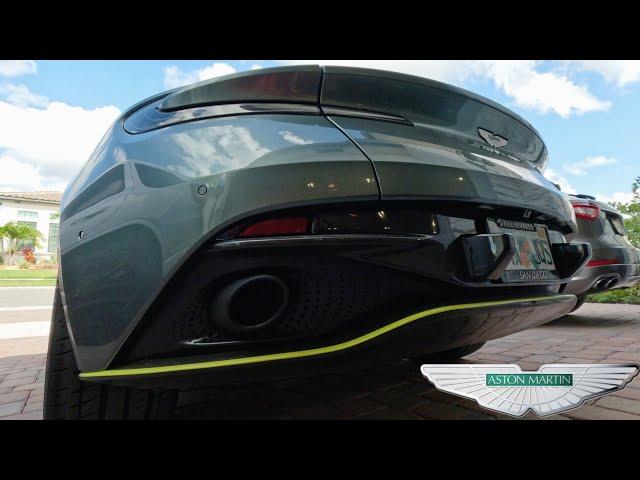 Aston Martin DB11 AMR V12 COLD startup exhaust