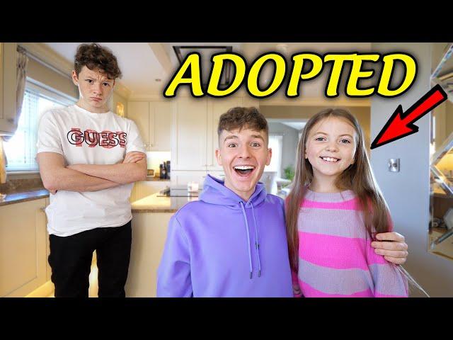 We ADOPTED a GIRL, But My LITTLE BROTHER Gets MAD!