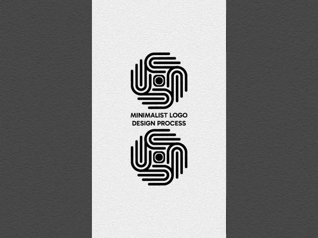 Abstract | Minimalist Logo Design Process | Illustrator Logo Design Tutorial #logo #design