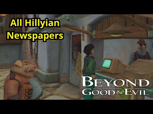 Beyond Good and Evil - Avid Hillyan Reader Trophy / Achievement Guide