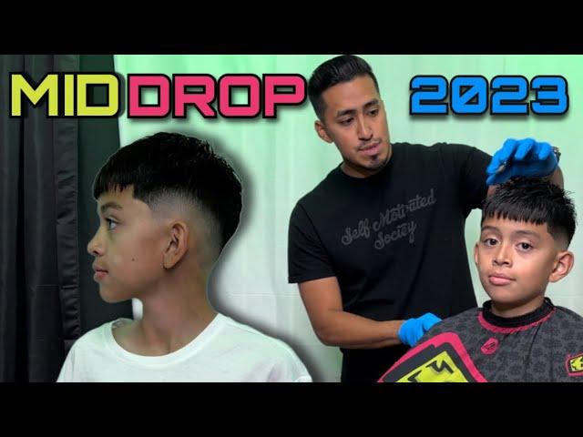 STEP BY STEP - TEXTURED MID DROP HAIRCUT TUTORIAL 2023