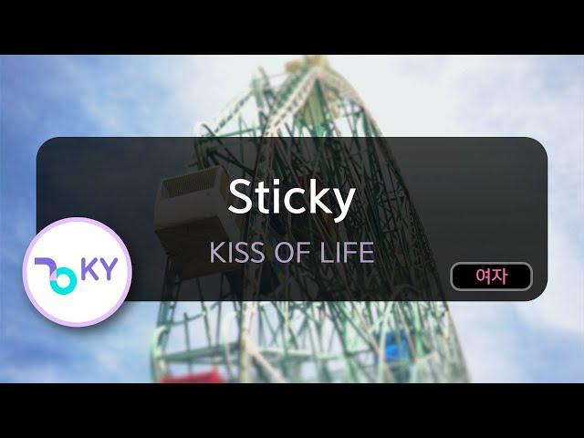 Sticky - KISS OF LIFE (KY.53542) / KY KARAOKE