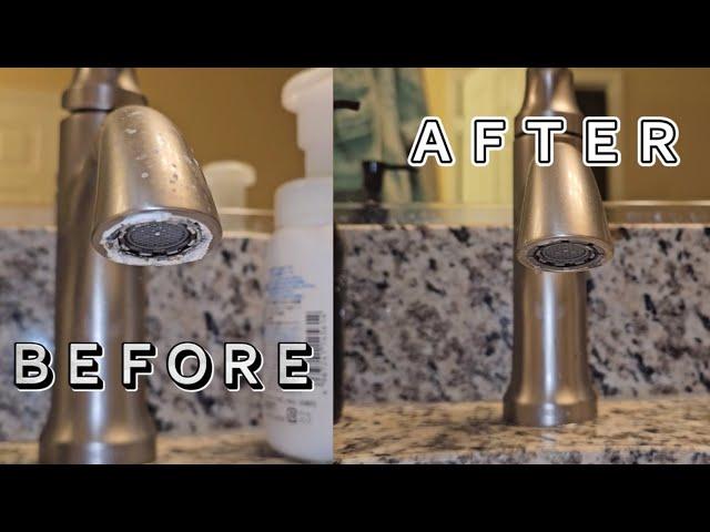 How to remove limescale on faucets? Not vinegar again?