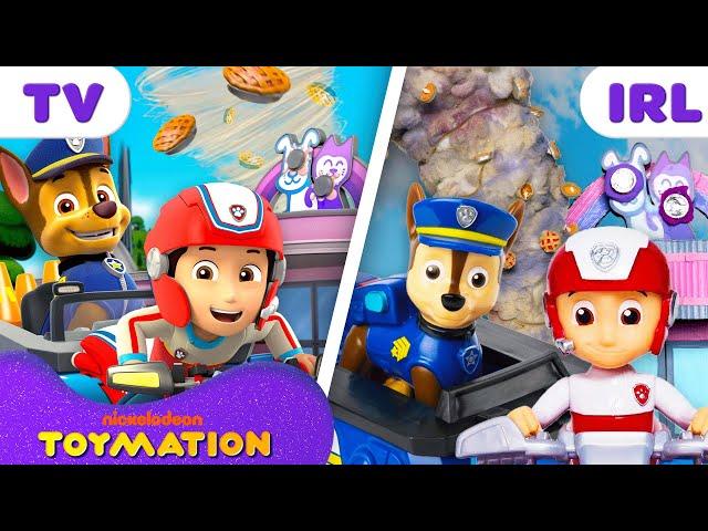 PAW Patrol Toys Stop a PIE Cyclone! ️ (PART 1) | Toymation