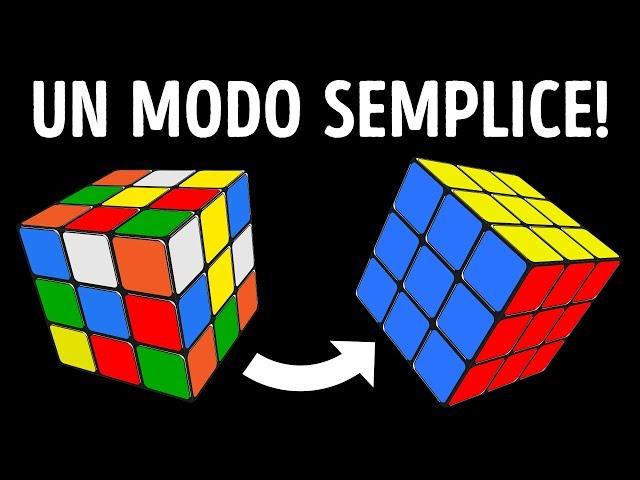 Come Risolvere Il Cubo di Rubik 3x3 in un Batter d'Occhio | Tutorial Semplicissimo